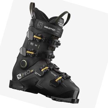 Salomon S/PRO HV 90 Kadın Kayak Botu Siyah | TR 2064NWY